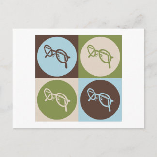 Pop Art Optics Postcard