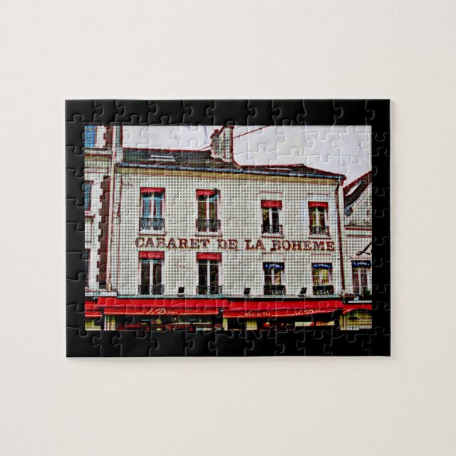 Pop Art Paris Jigsaw Puzzle (Horizontal)