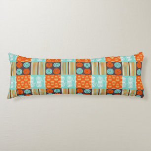 Pop-art pattern - sewing body pillow