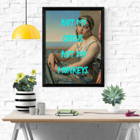 Pop Art Peinture Pas Mon Cirque Poster Sassy