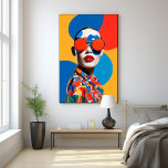 Pop Art Photo Collage  Poster<br><div class="desc">Pop Art Photo Collage Poster  "Life is like a painting - the more vibrant colours we add,  the brighter it becomes." For colour & pop art lover!</div>