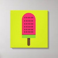 Pop Art popsicle fruity watermelon