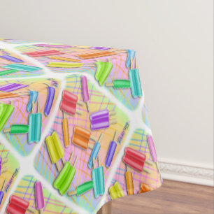 POP ART POPSICLES TABLECLOTH