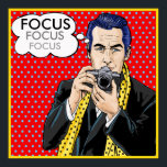 Pop Art Poster<br><div class="desc">This is great for anyone in any field from teacher to corporate to personal. We could all use a nudge to focus from time to time, yes? Enjoy. Zazzle's Posters are absolutely TOP OF THE LINE! See my store and do see my collections please. I did pay the $75.00 Extended...</div>