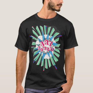 Pop Art Power Retro 60s Vintage Star Graphic Artis T-Shirt