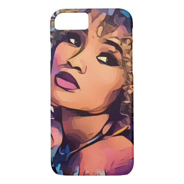 Pop Art Princess iPhone Case (Back)
