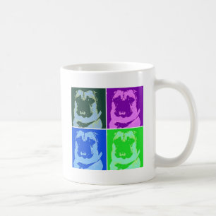 Pop Art Pug Coffee Mug