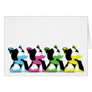 Pop Art Puppy Card