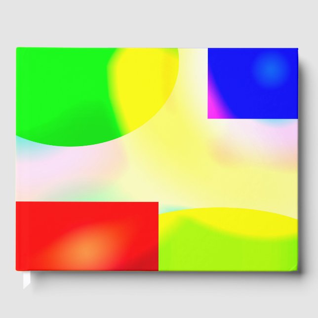 Pop art reflection guest book (Front)