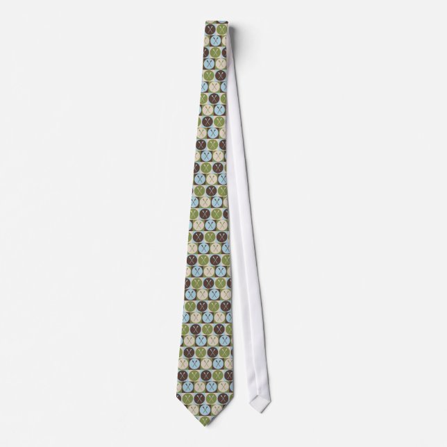 Pop Art Rowing Tie (Front)