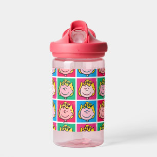 Pop Art Sally   Mod for You Pattern Water Bottle