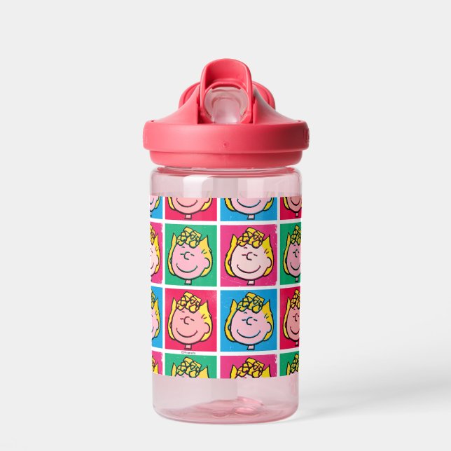 Pop Art Sally | Mod for You Pattern Water Bottle (Front)