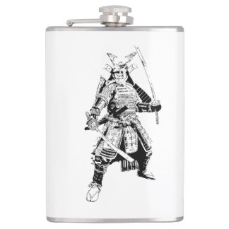 Pop Art Samurai Flask