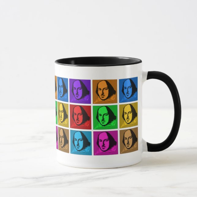 Pop Art Shakespeare Mug (Right)