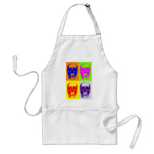 Pop Art Skull Standard Apron