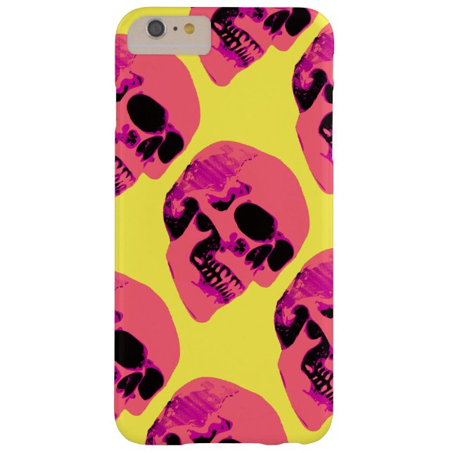 Pop Art Skulls iPhone 6 Plus Case (Back)