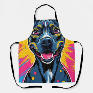 Pop Art Smile – The Power of a Happy Dog Apron
