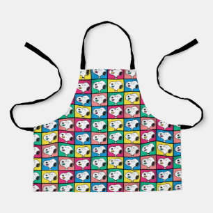 Pop Art Snoopy Lips   Mod for You Pattern Apron