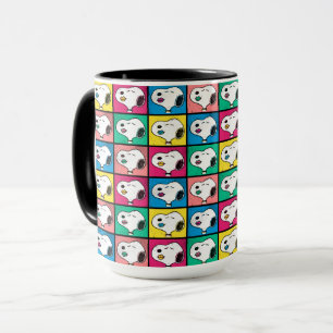 Pop Art Snoopy Lips   Mod for You Pattern Mug