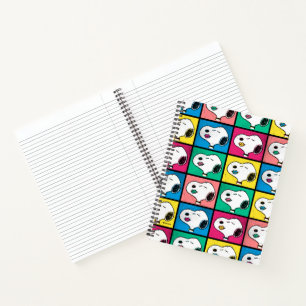 Pop Art Snoopy Lips   Mod for You Pattern Notebook