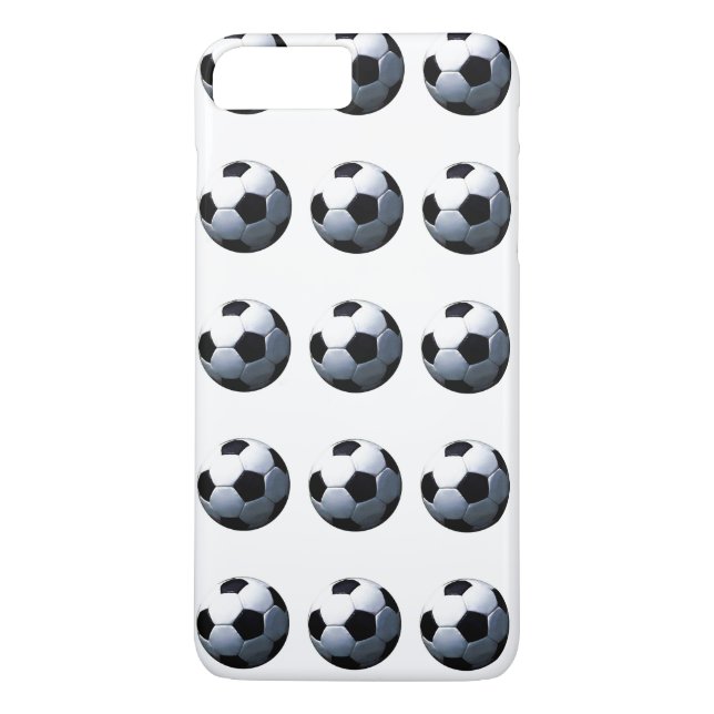 Pop Art Soccer Balls iPhone 7 Plus Coque (Dos)