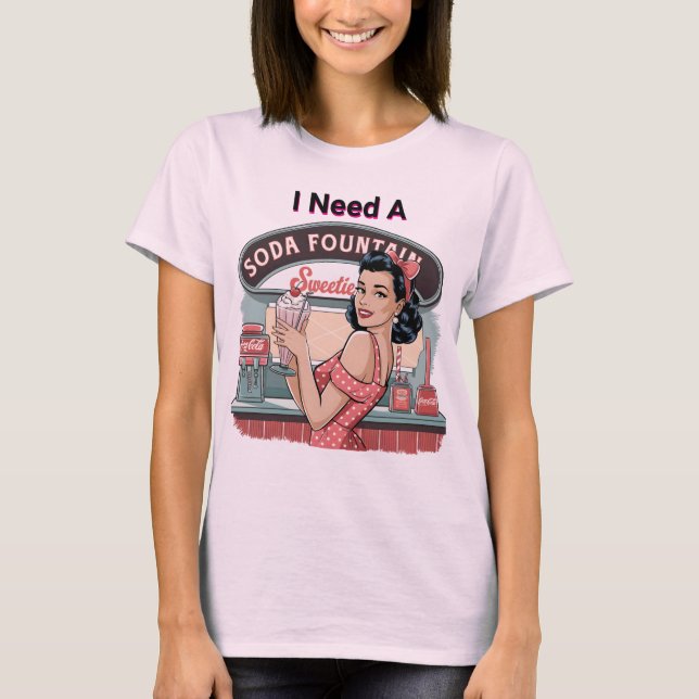 Pop Art Soda  T-Shirt (Front)