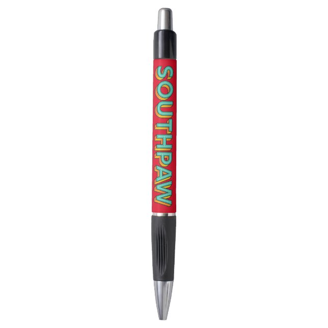Pop Art Southpaw Pen (Front Vertical)