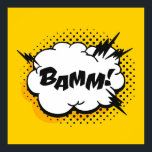 Pop art speech bubble drawing with text. Cartoon s Poster<br><div class="desc">Pop art speech bubble drawing with text. Cartoon style collection of frames. Comic illustration on colour background
60s, actual image, art work, artistic drawing, background, bomb, boom, bright, burst, cartoon style, collection, colour, comic book, consent, decorative, dot, dynamite, effect, element, vintage, illustration, retro, </div>