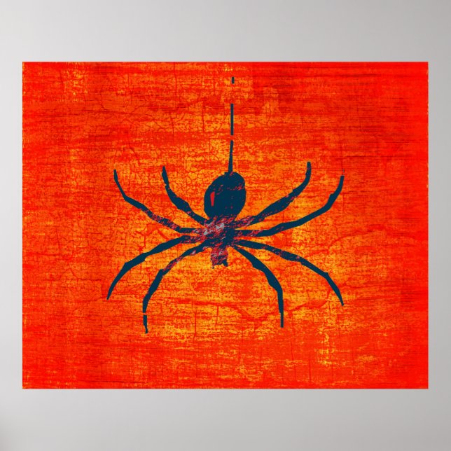 Pop Art Spider Poster (Front)
