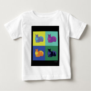 Pop Art Squirrel Baby T-Shirt