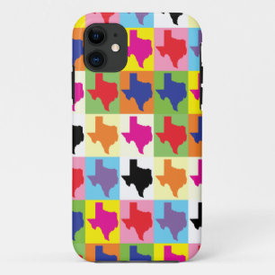 Pop Art State of Texas iPhone 11 Case