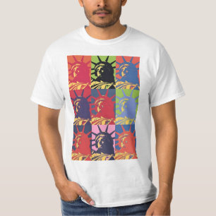 Pop Art Statue of Liberty T-Shirt