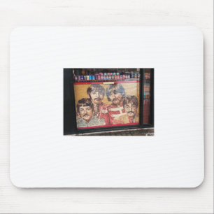 Pop Art Sticker Mouse Pad