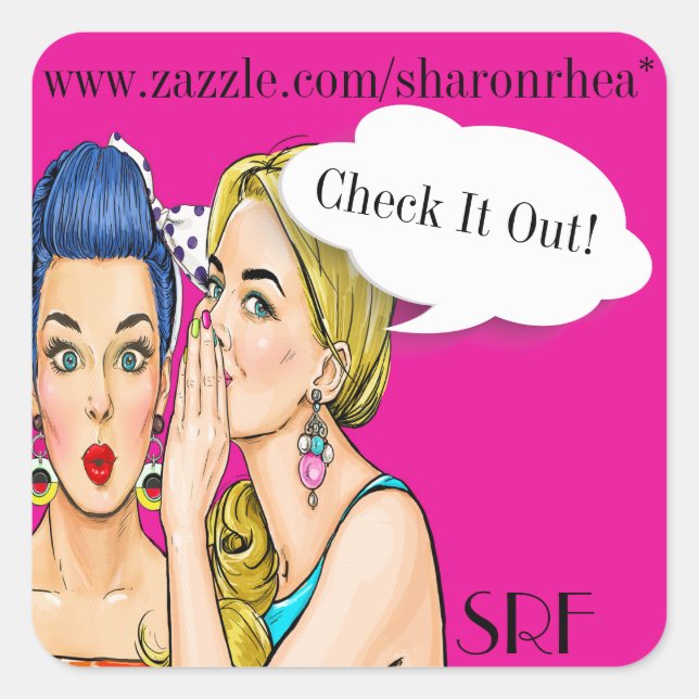 Pop Art Stickers (Front)