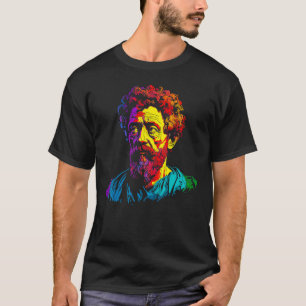 Pop Art Stoic Marcus Aurelius Roman Stoicism T-Shirt