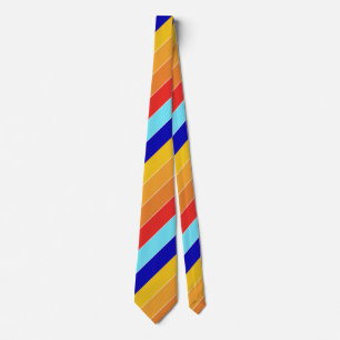 Pop Art Stripes Bermuda  Tie