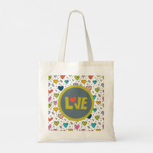 Pop Art Style Tote Bag