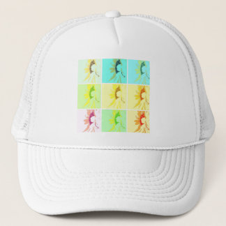 Pop Art Sunflowers Trucker Hat