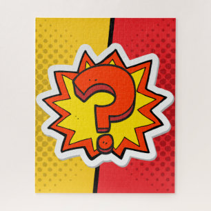 Pop Art The Question Engagement Jigsaw Puzzle
