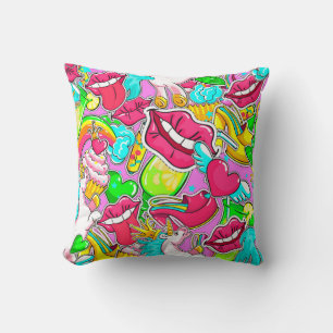 Pop Art Throw Pillow