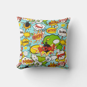 Pop Art Throw Pillow