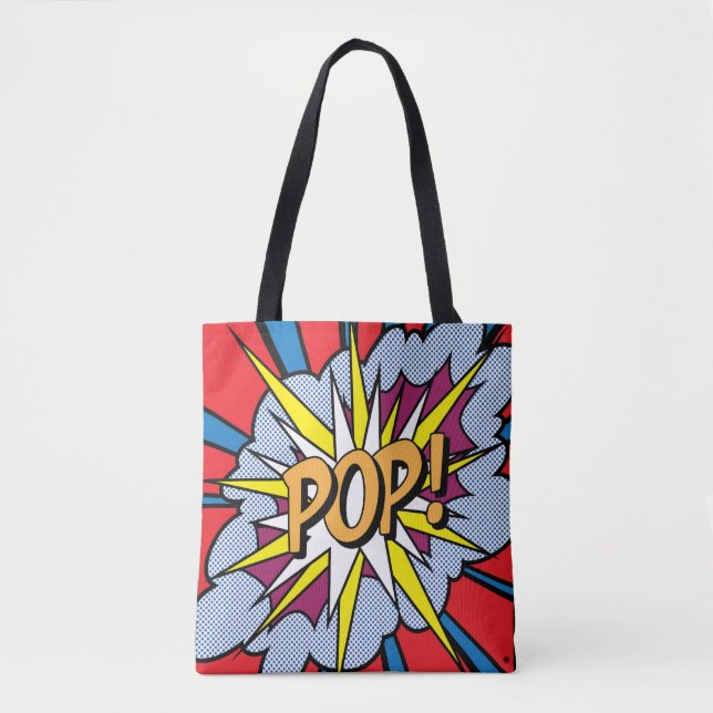Pop Art Tote Bag (Front)