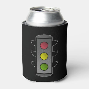 Pop Art Traffic Light Can Cooler
