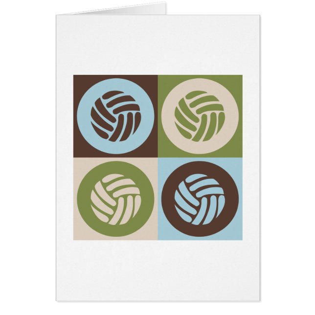 Pop Art Volleyball (Front)