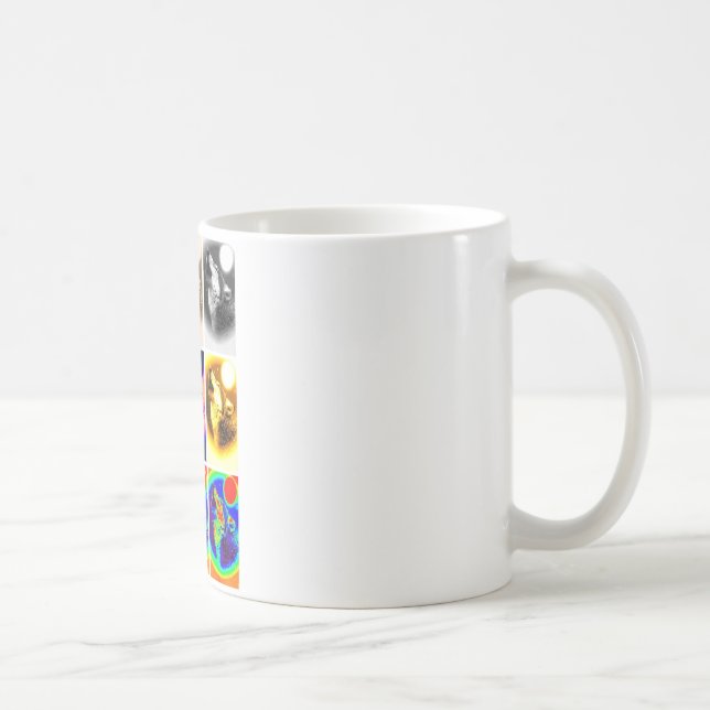 Pop Art Wolf Coffee Mug (Right)