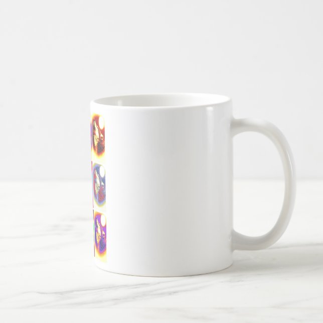 Pop Art Wolf Coffee Mug (Right)