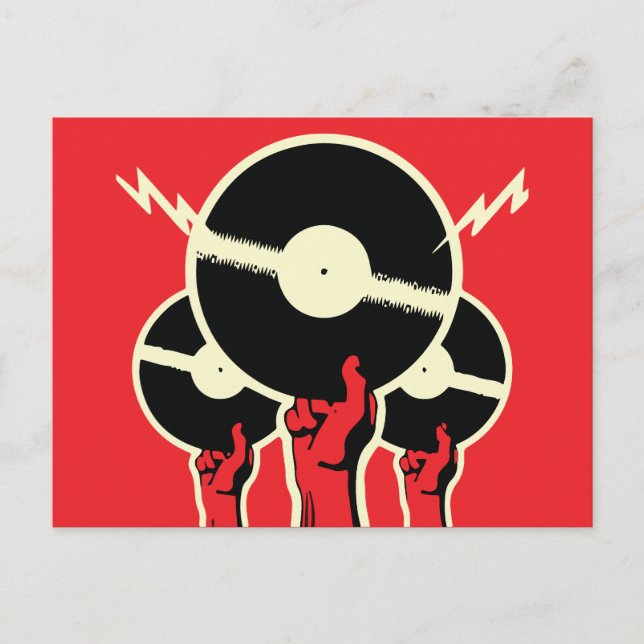 Pop at cd postcard (Front)