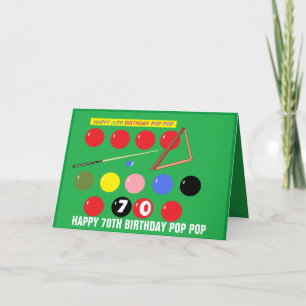 POP CARTE D'ANNIVERSAIRE pour grand-père