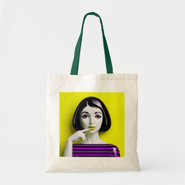 Pop Citrus Vibes Tote Bag (Front)