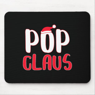 Pop Claus Matching Santa Pop Christmas Mouse Pad